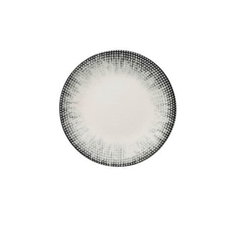 Kütahya Porselen Bone Teos 17cm. Düz Tabak Rf. Dg-405