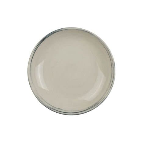 Kütahya Porselen Bone Teos 21cm. Çukur Tabak Dg-796 Frame