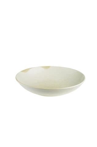 Kütahya Porselen Bone Teos 25cm. Çukur Tabak S.Mat Dg-673