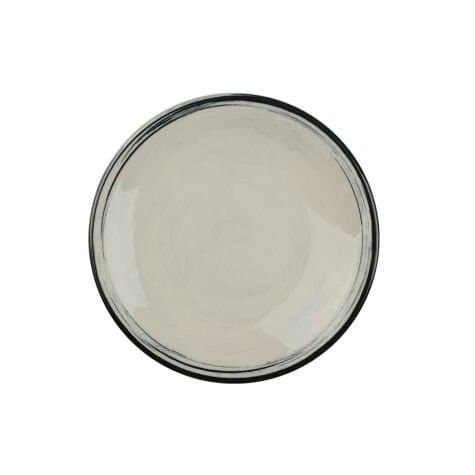 Kütahya Porselen Bone Teos 30cm. Düz Tabak Dg-796 Frame