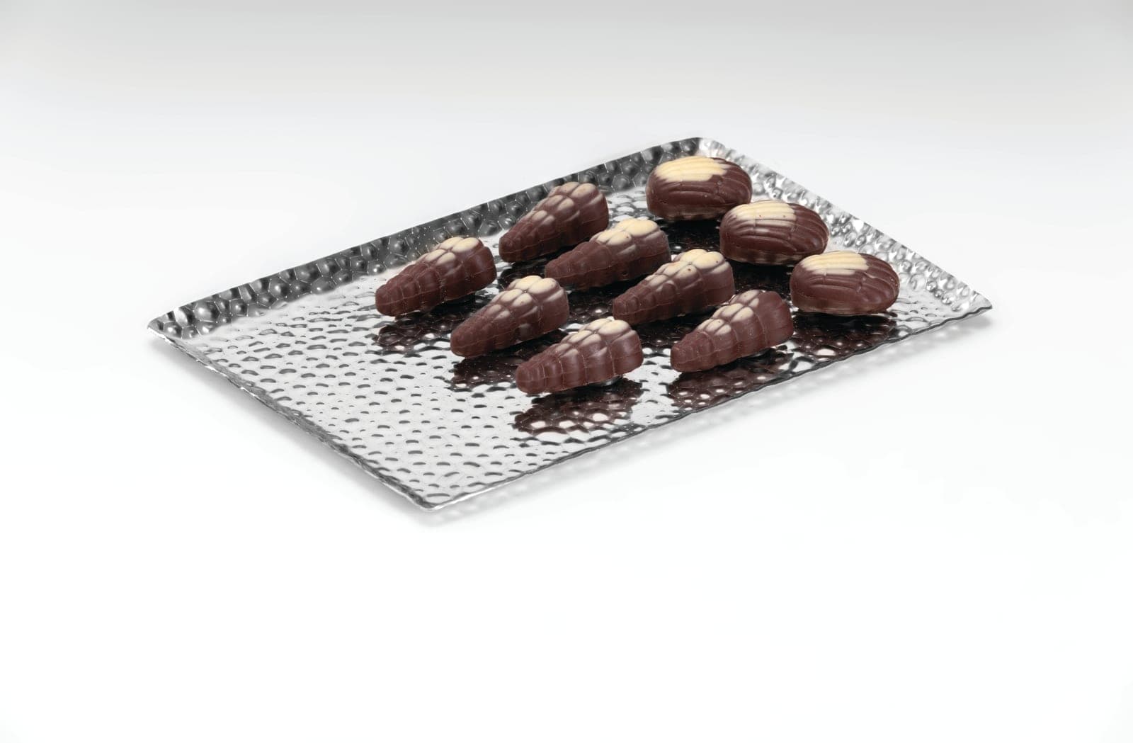 ÇELİK ÇİKOLATA TEŞHİR TEPSİ 15 x 23 cm