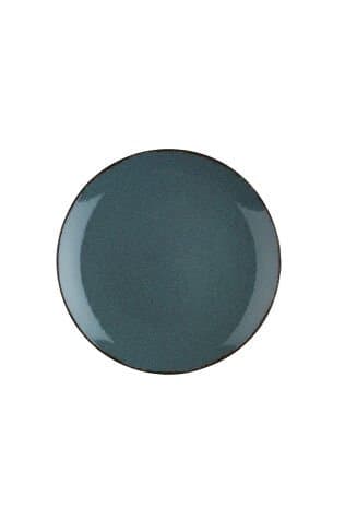 Kütahya Porselen Colorx Eo 21 Cm Düz Tabak Pearl Mavi P01