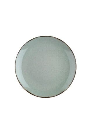 Kütahya Porselen Colorx Eo 21 Cm Düz Tabak Pearl Yeşil P03
