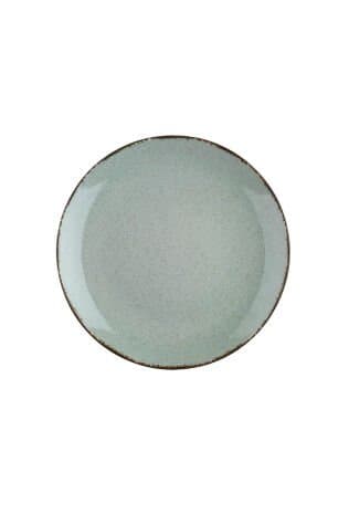 Kütahya Porselen Colorx Eo 27 Cm Düz Tabak Pearl Yeşil P03
