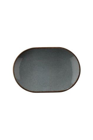 Kütahya Porselen Colorx Ofd 24 Cm Kayık Tabak Pearl Mavi P01