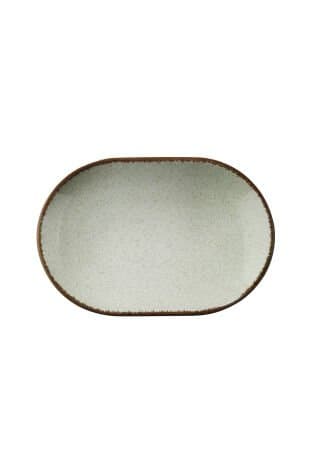 Kütahya Porselen Colorx Ofd 28 Cm Kayık Tabak Pearl Yeşil P03