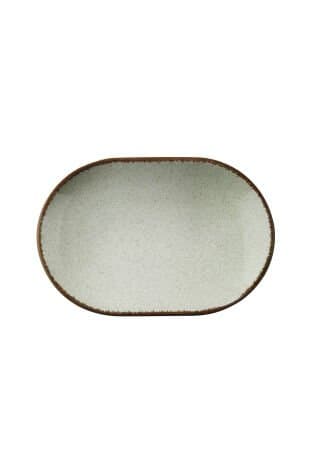 Kütahya Porselen Colorx Ofd 36 Cm Kayık Tabak Pearl Yeşil P03
