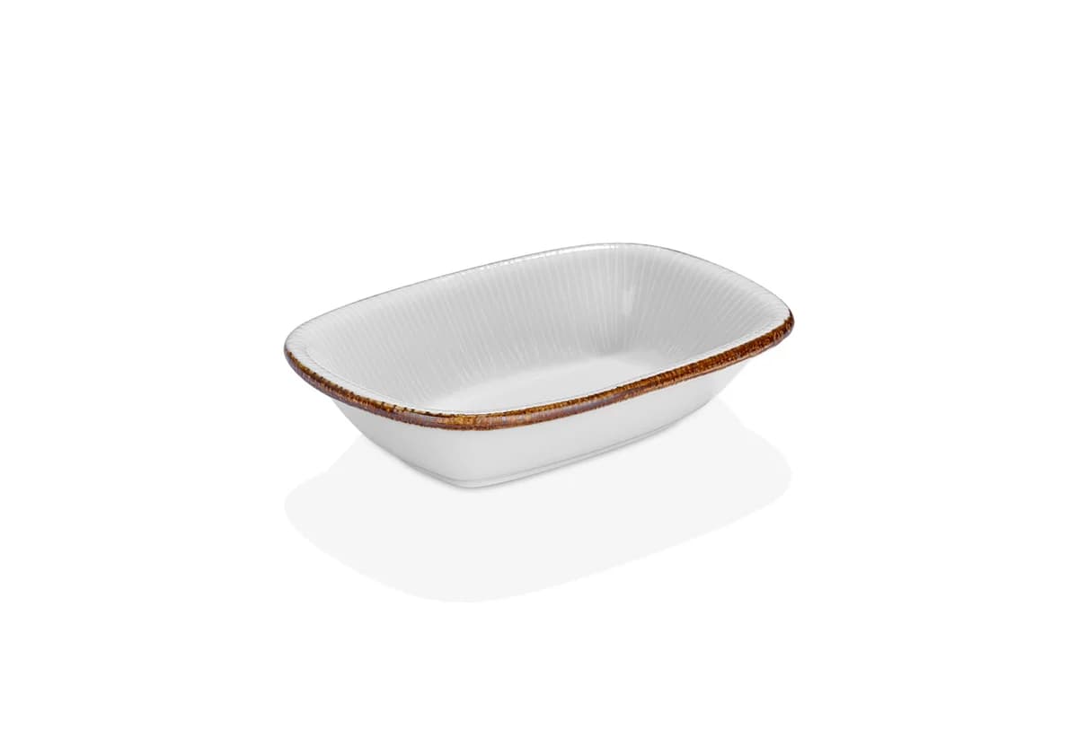 Grace Zest 12 cm Rectangular Plate 12*8 cm