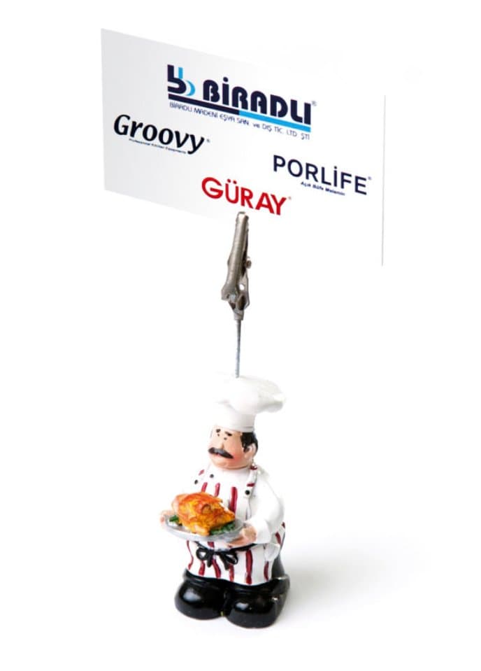 Groovy Aşçı Figür Büfe İsimlik
