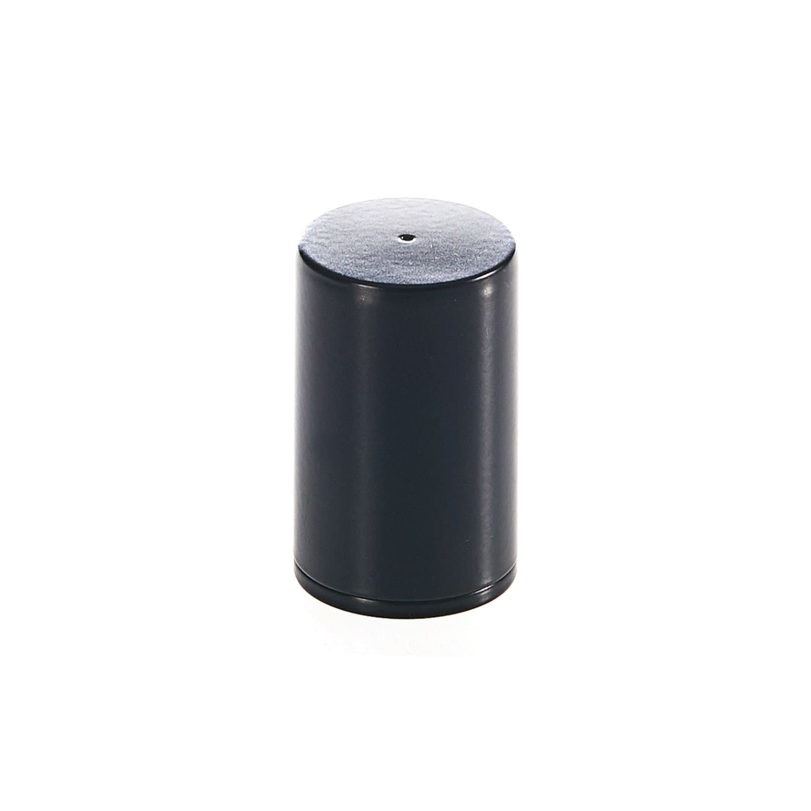 GROOVY YUVARLAK BODUR BİBERLİK SİYAH ÇAP 4CM H:6,5 cm (TUZLUK TIPASI PLASTİKTİR)