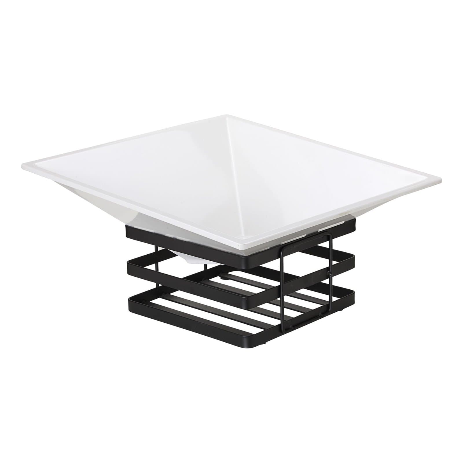 Açık Büfe Set (Melamin: (35,5x35,5x11 cm) , Yükseltici: (20x20x15 cm)