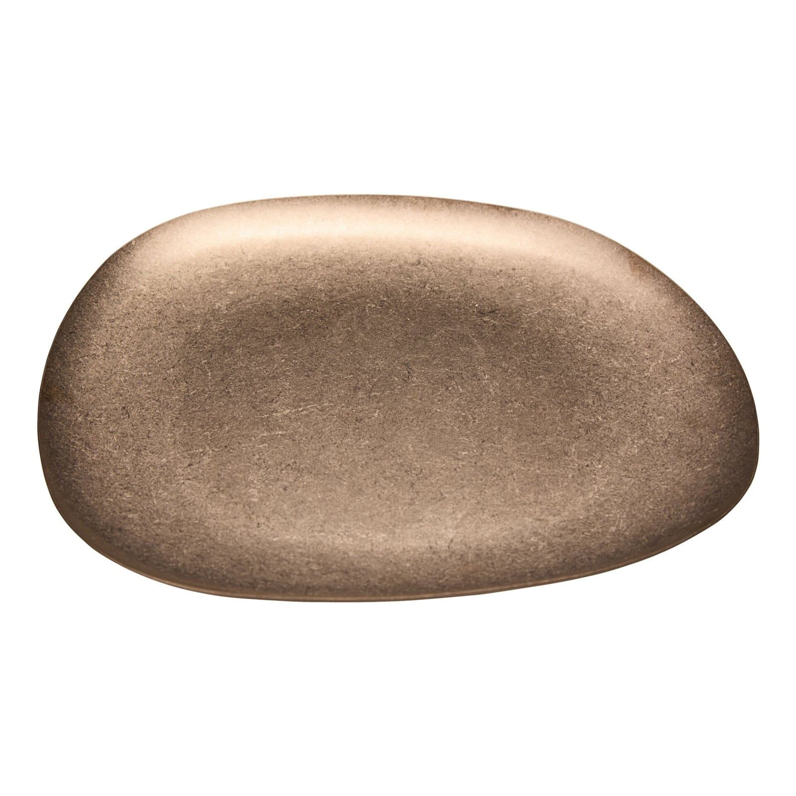 AÇIK BÜFE RETRO SUNUM TABAĞI (BAKIR) (26,5x23x1,5 cm)