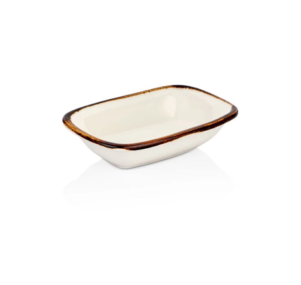Gleam Zest 12 cm Rectangular Plate 12*8 cm