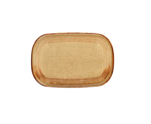 Helix Dune Embossed 34 cm Oval Plate 34*23 cm