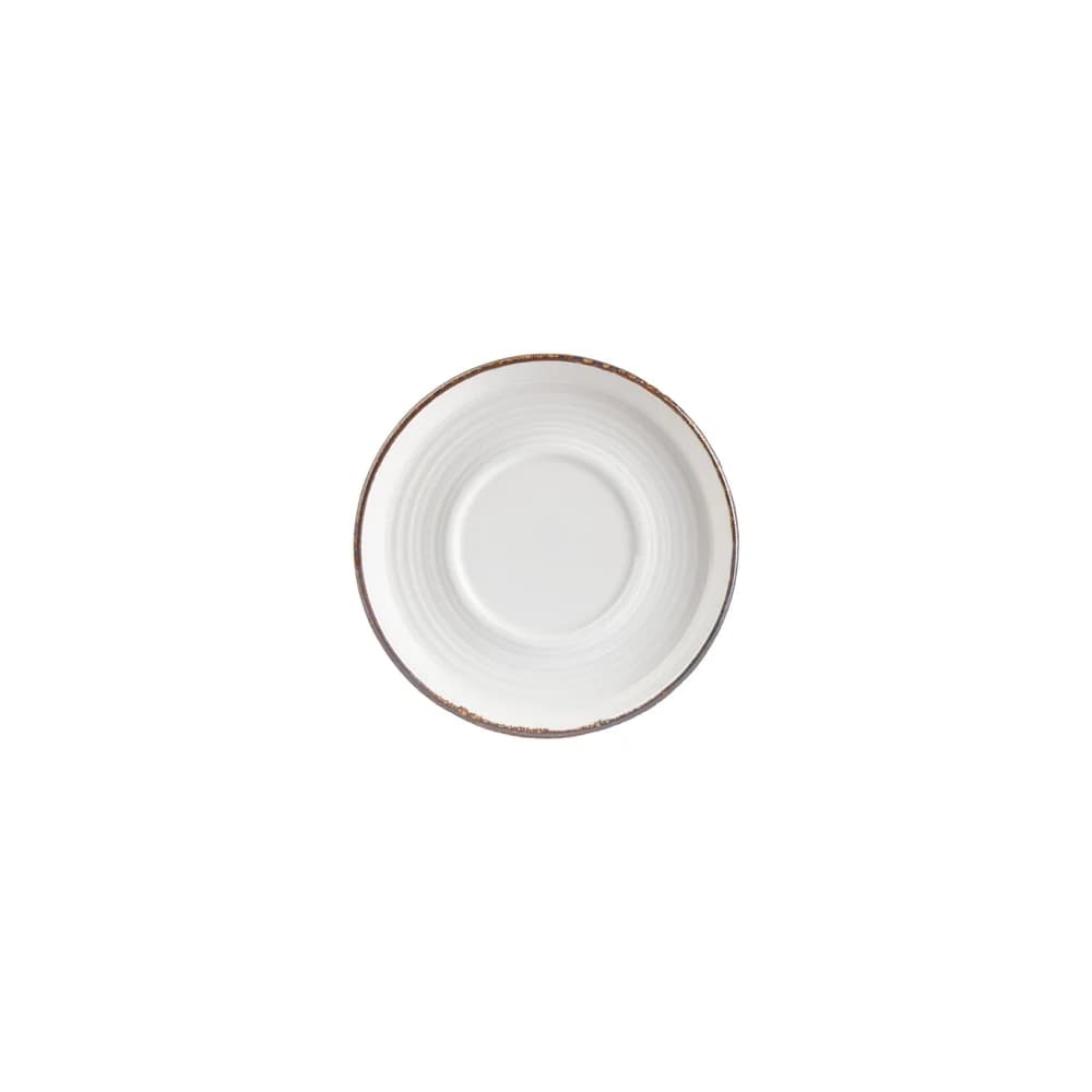 Helix Gleam Smooth Cappuccino Saucer 15 cm