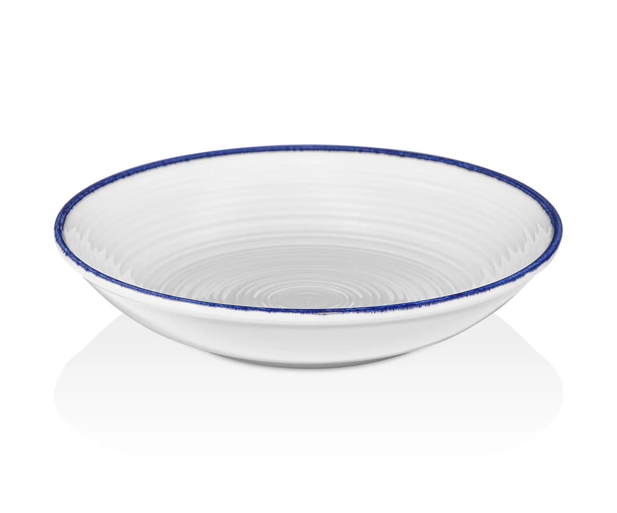 Helix Navy Blue Flavor Deep Plate 25 cm 1300 cc