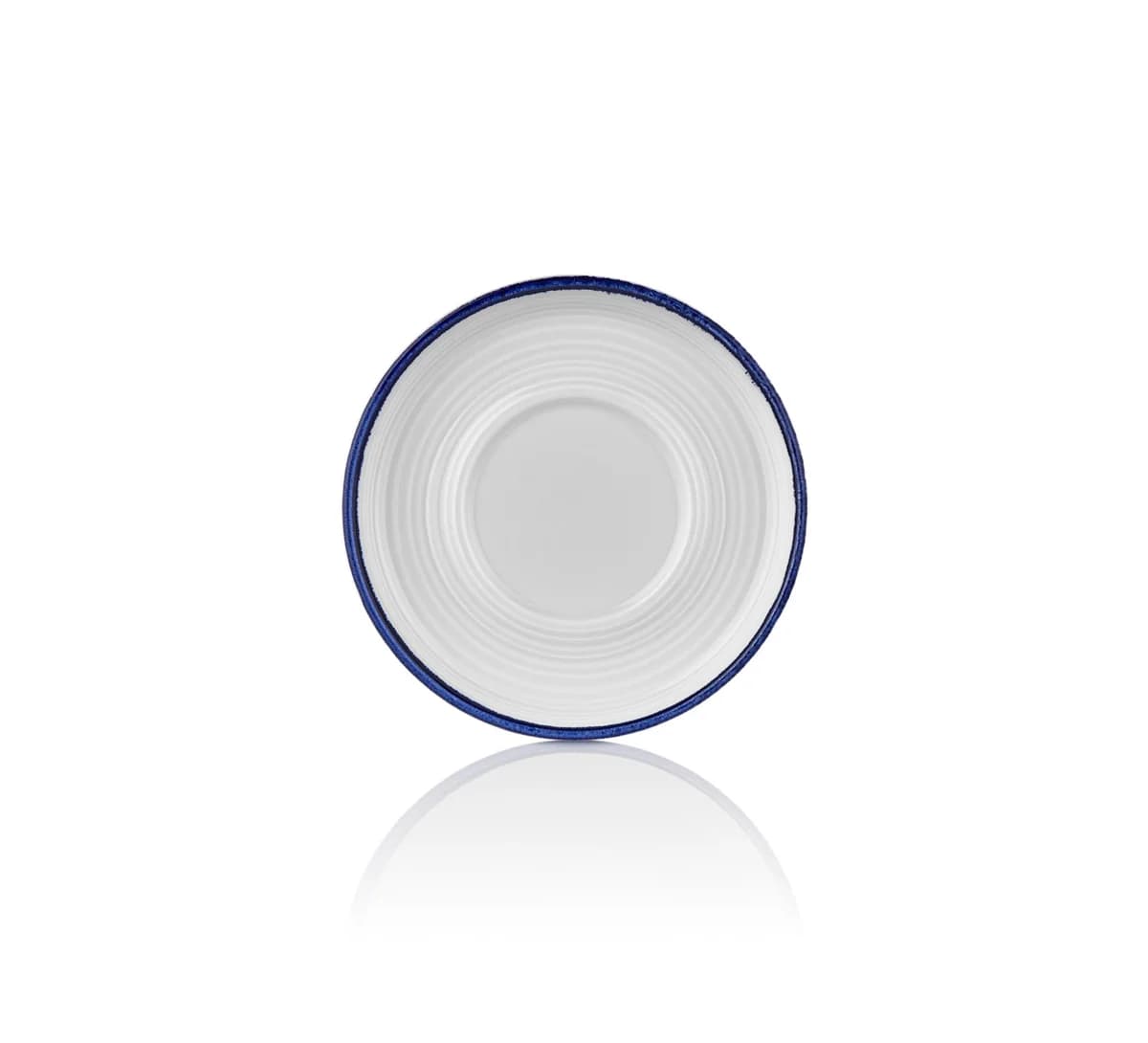 Helix Navy Blue Smooth Tea Saucer 15 cm