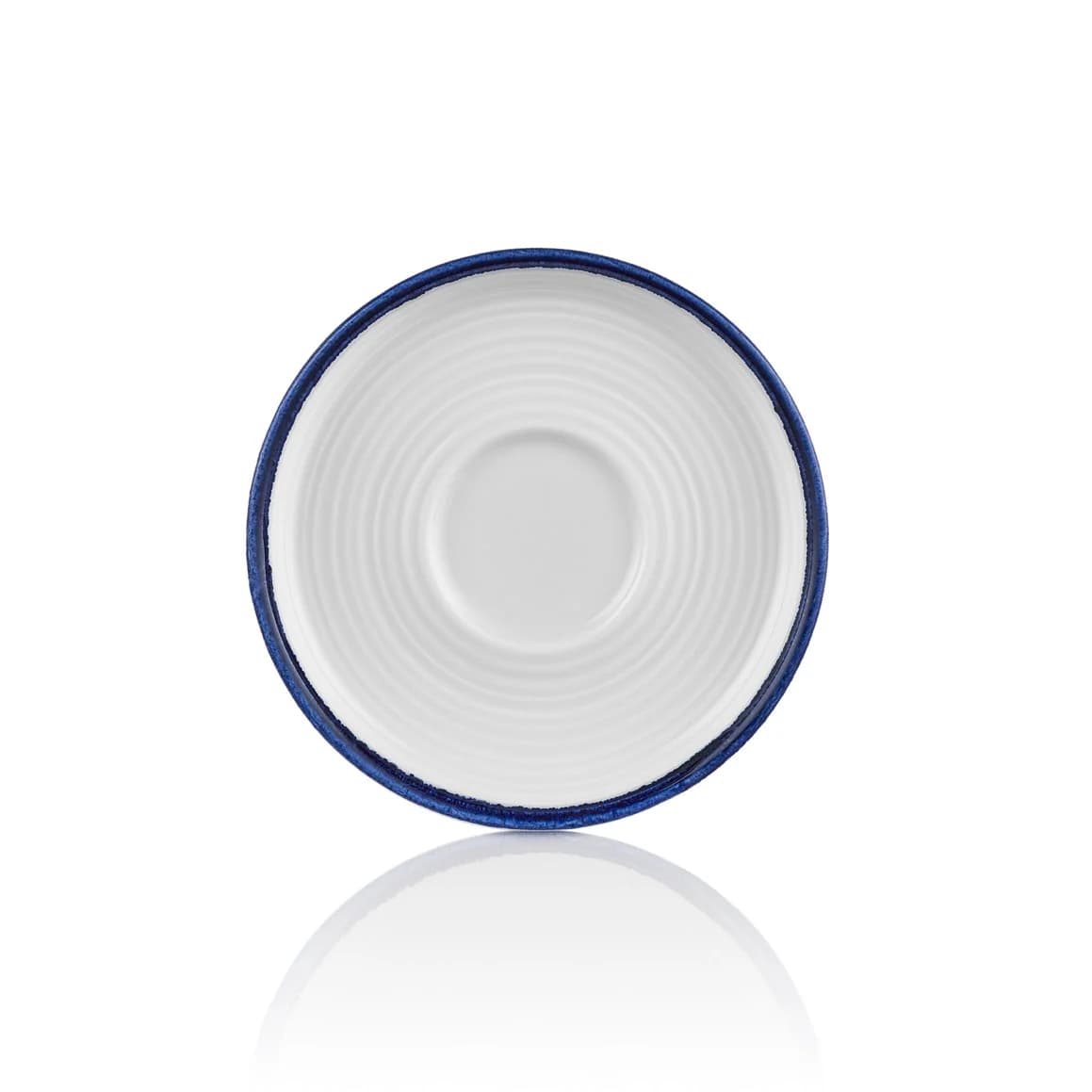 Helix Navy Blue Smooth Coffee Saucer 12,5 cm