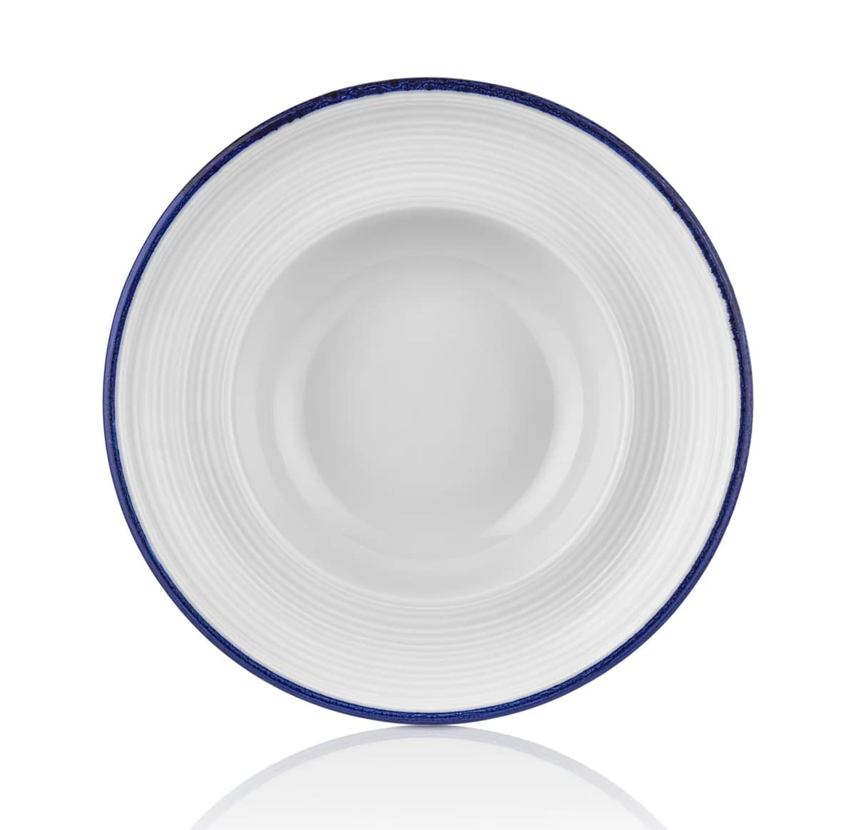 Helix Navy Blue Zest Deep Plate 25 cm 400 cc