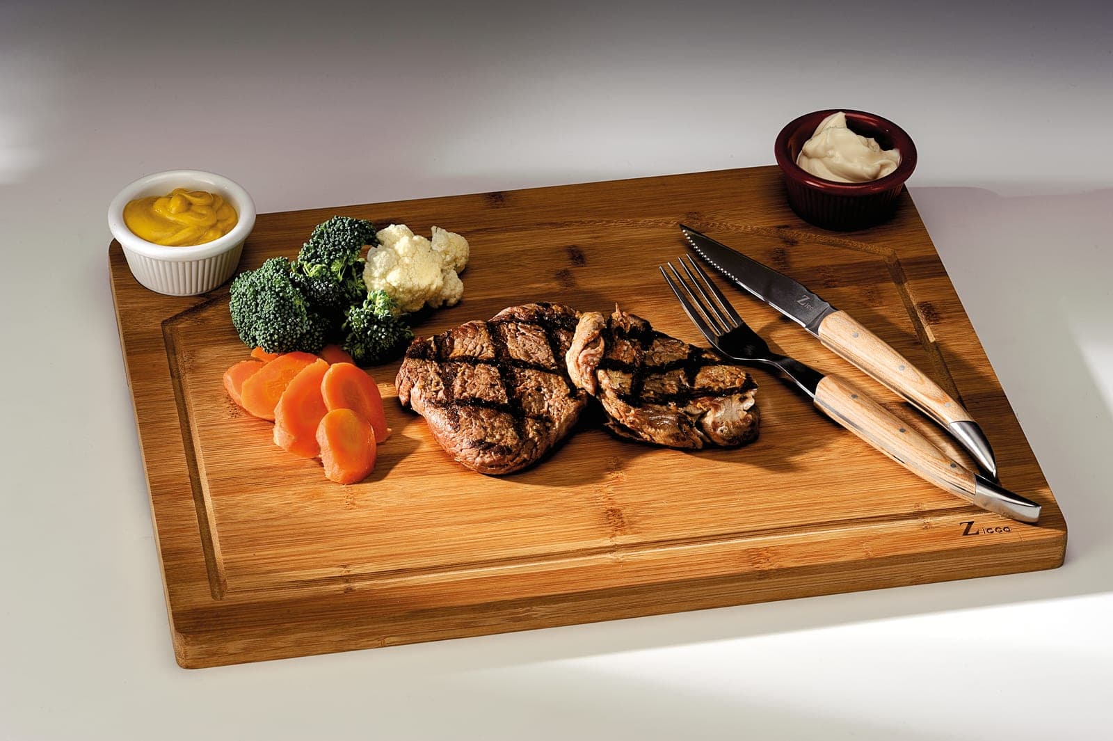 BAMBU STEAK TAHTASI 30 x 40 cm - KALINLIK: 2 cm