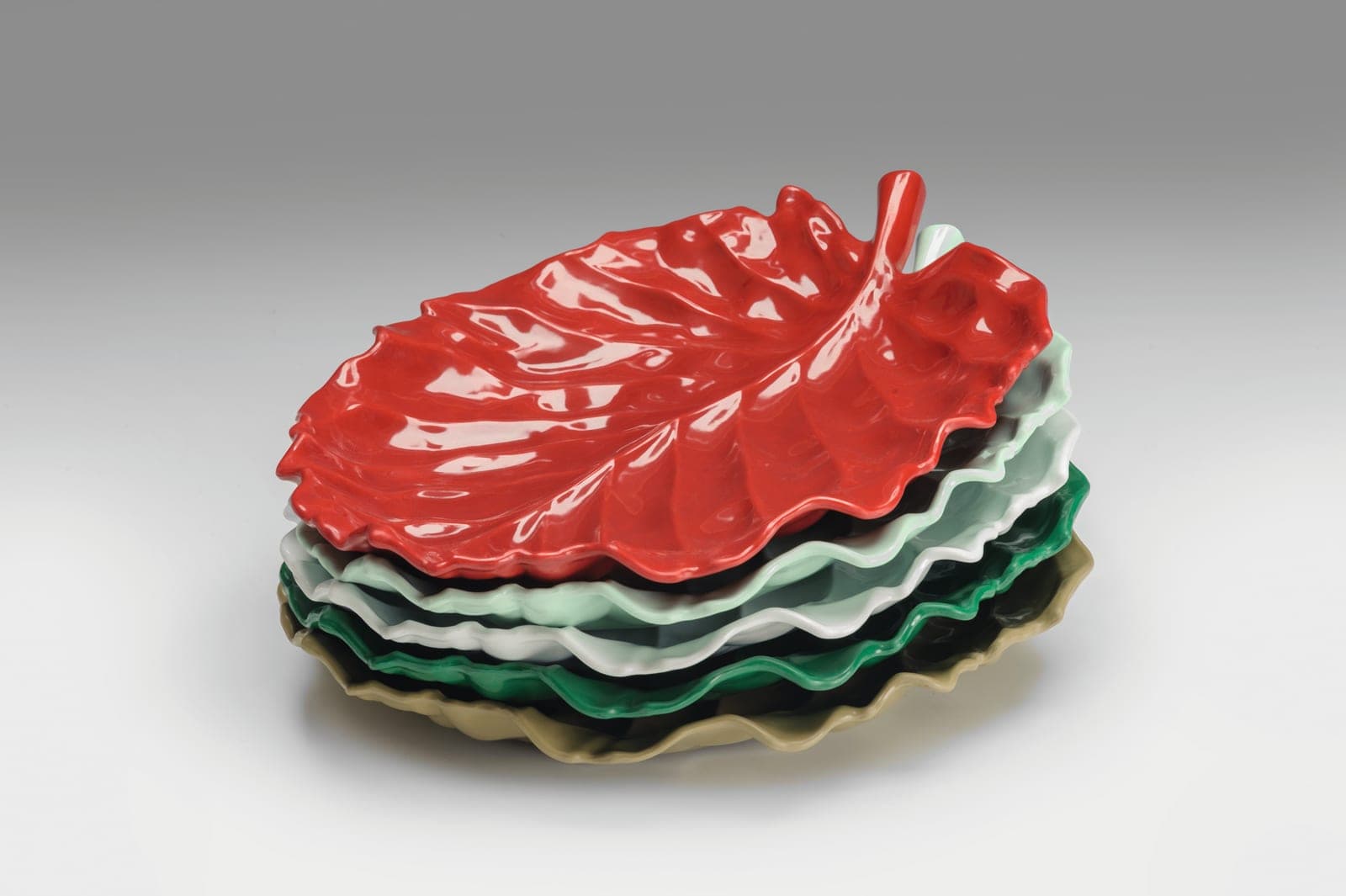 YAPRAK MODEL MELAMİN TEŞHİR / KÜÇÜK - 31 x 24 cm