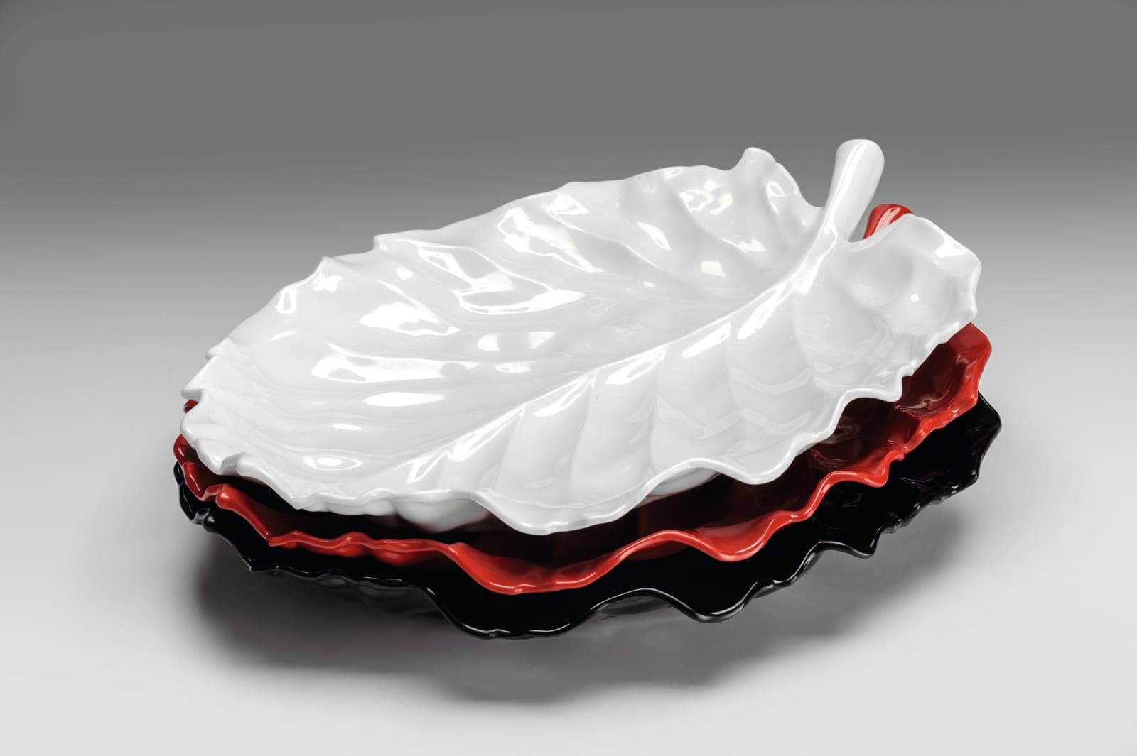 YAPRAK MODEL MELAMİN TEŞHİR / BÜYÜK - 43 x 34 cm