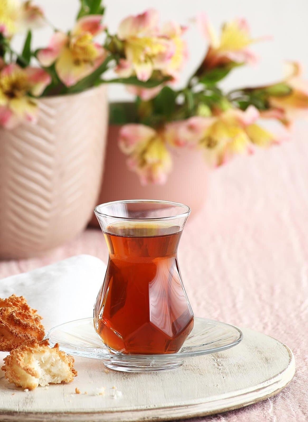 Alya Cam Çay Seti