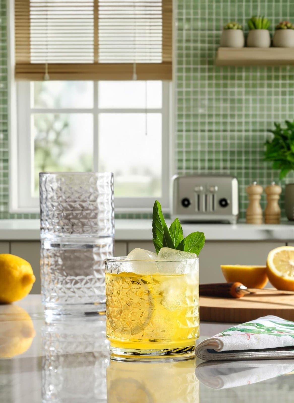Tessa Cam Old Fashioned Glass