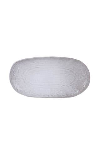 Kütahya Porselen Mezolit 34 Cm Kayık Tabak/ İona