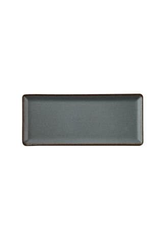 Kütahya Porselen Tan 35X15 Cm Düz Tabak Pearl Mavi P01