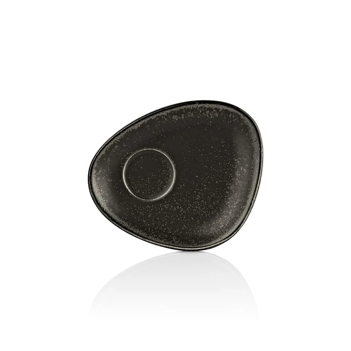 Vision Zest Coffee Presentation Plate 14*11 cm