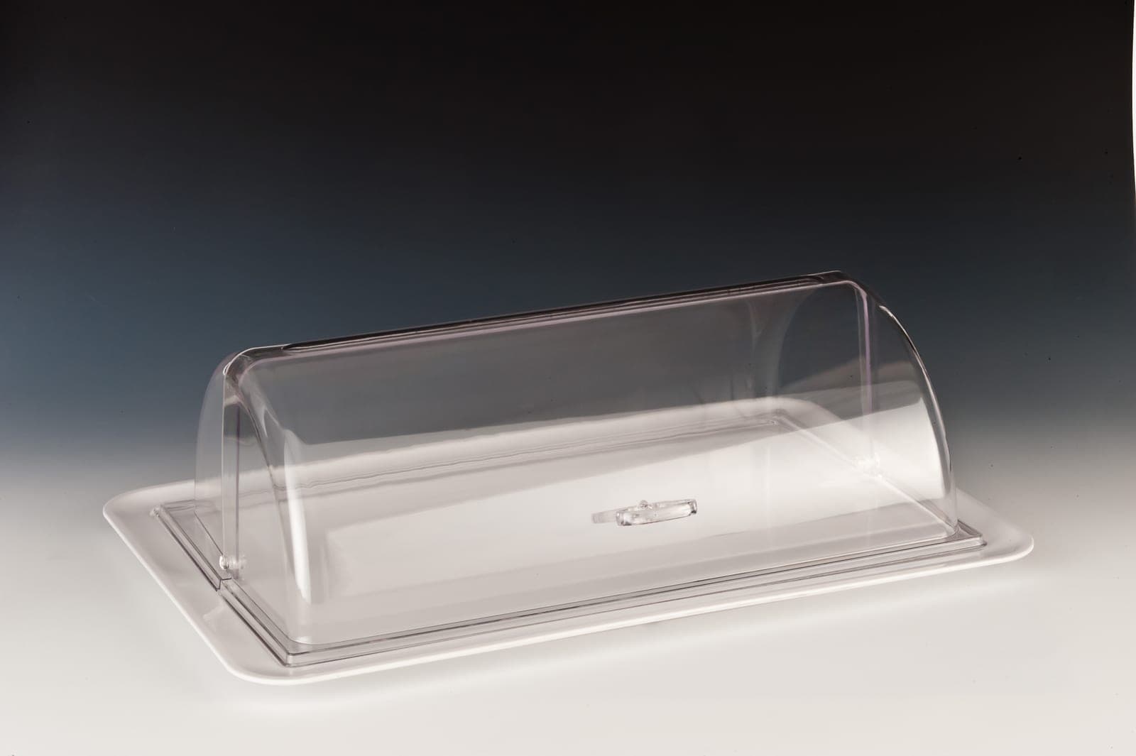 POLYCARBONAT ROLLTOP KAPAKLI MUHAFAZA KABI / GN 1/1 42 x 61 x H:18 cm