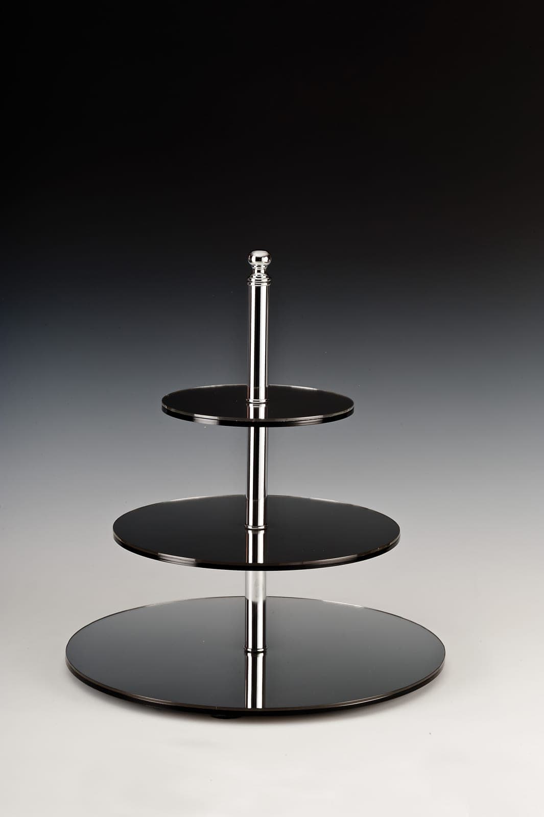 AYNALI TEŞHİR STANDI / YUVARLAK Ø 20, 30, 40 x H: 45 cm