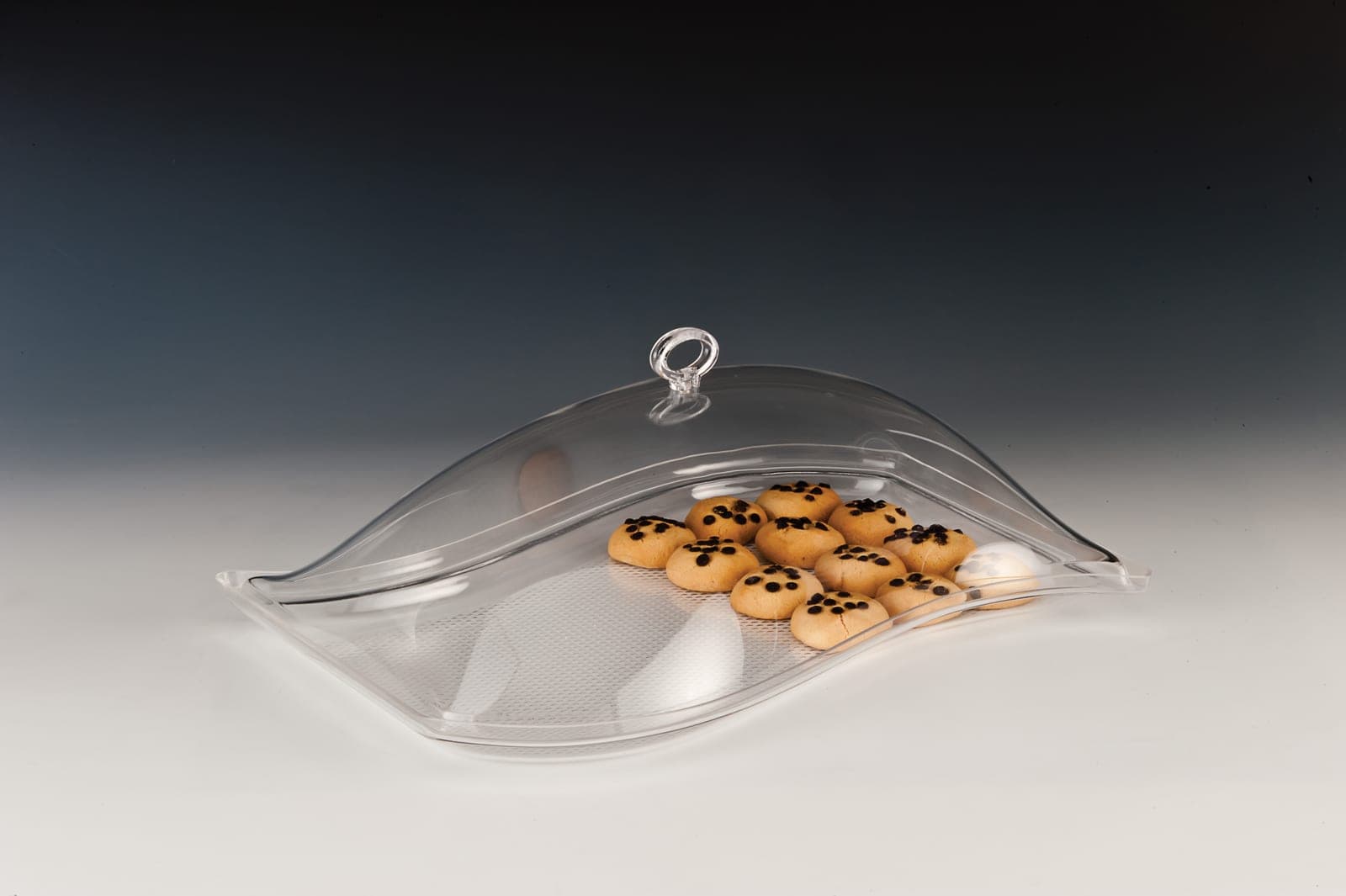 AKRİLİK MUHAFAZA KABI / S 44 x 28 x H: 16cm
