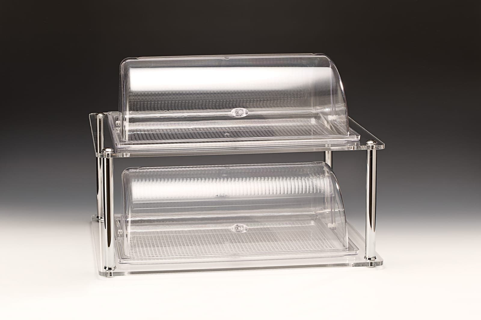 TEŞHİR STANDI / GN 1/1 (AKRİLİK STANDLI, KOMPLE PC MUHAFAZA KABLI) 44 x 64 x H: 49 cm