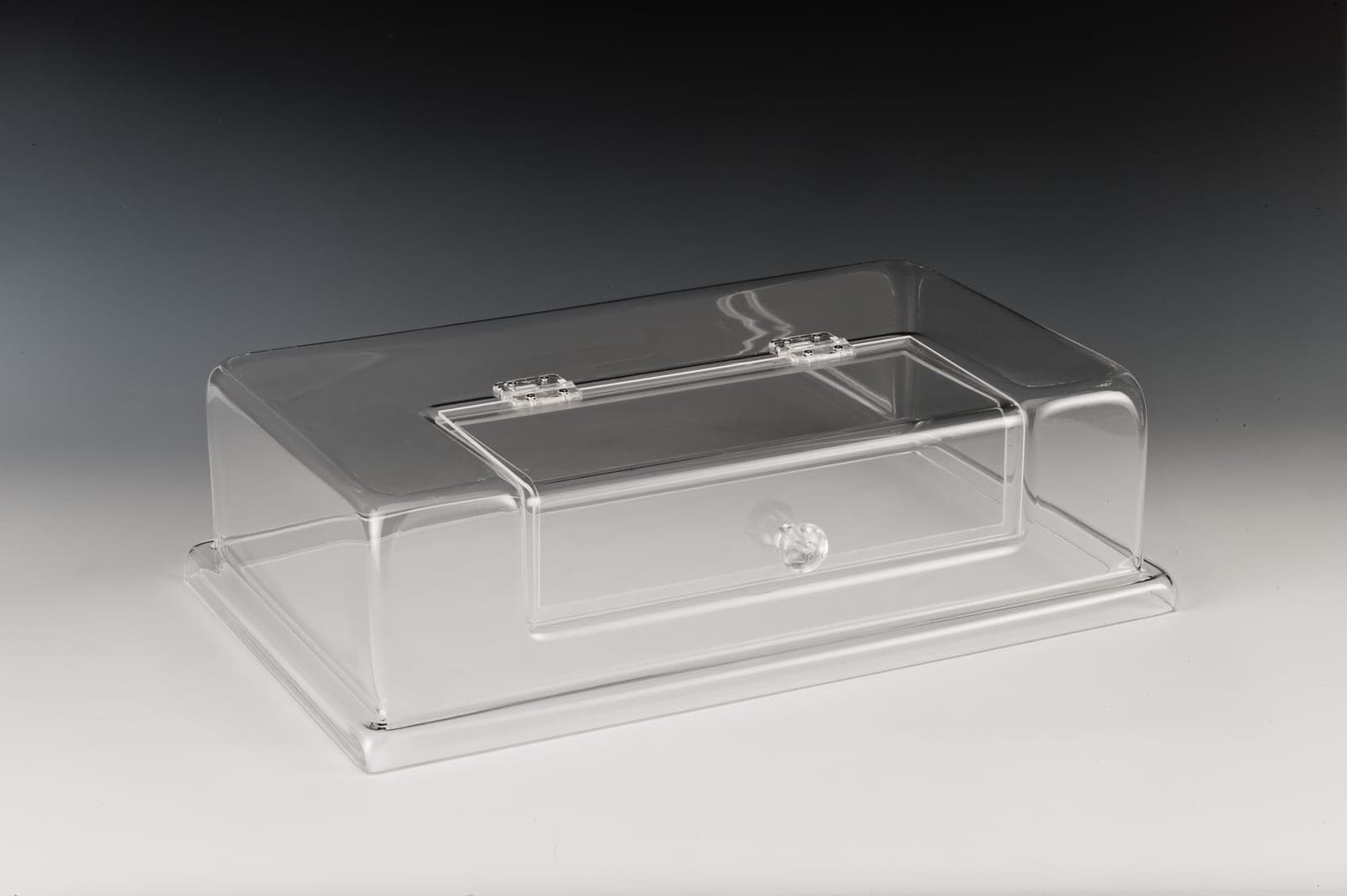 AKRİLİK KAPAK GN 1/1 54 x 34 x H: 14 cm