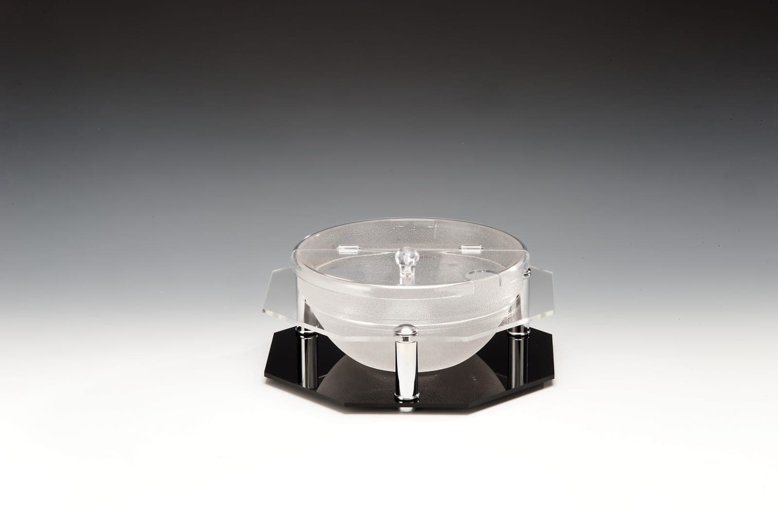 POLYCARBONAT KASELİ TEŞHİR STANDI / 23 cm 29 x H: 7 cm