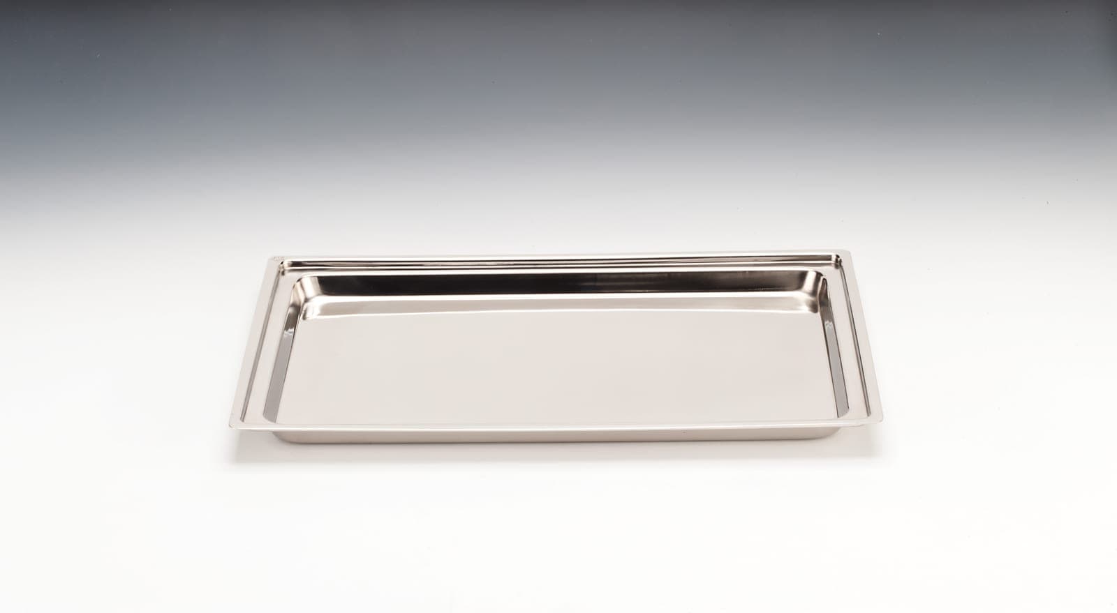 ÇELİK TEŞHİR TEPSİ 18/10 (304 KALİTE) 44,5 x 29,5 cm