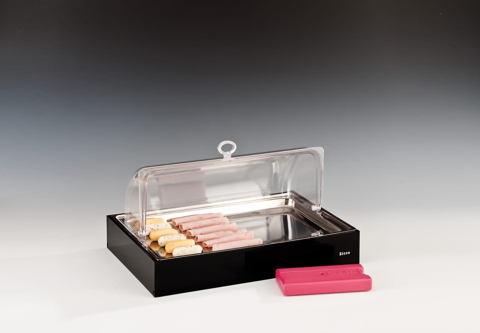 POLYCARBONAT ROLLTOP KAPAKLI SOĞUTUCULU TEŞHİR / KÜÇÜK 45 x 30 cm
