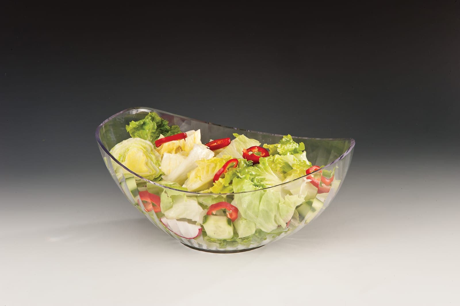 POLYCARBONAT TEŞHİR KASE 33 x 22,5 x H: 13 cm