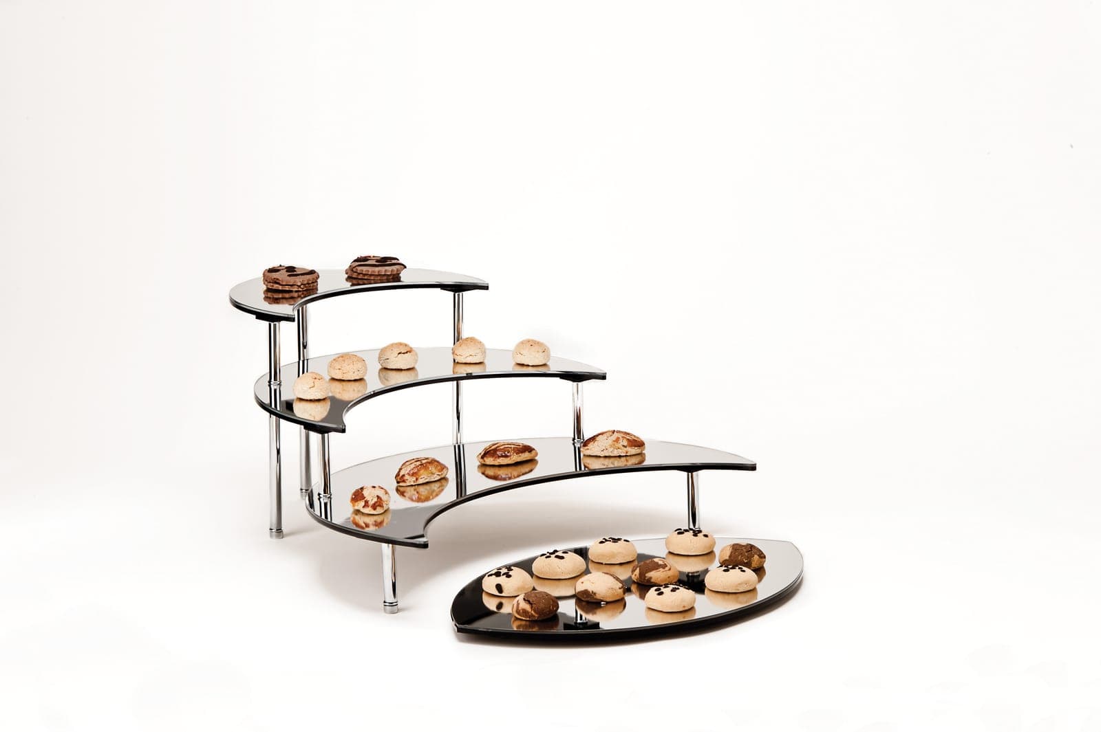 AYNALI TEŞHİR STANDI / HİLAL H: 26 cm