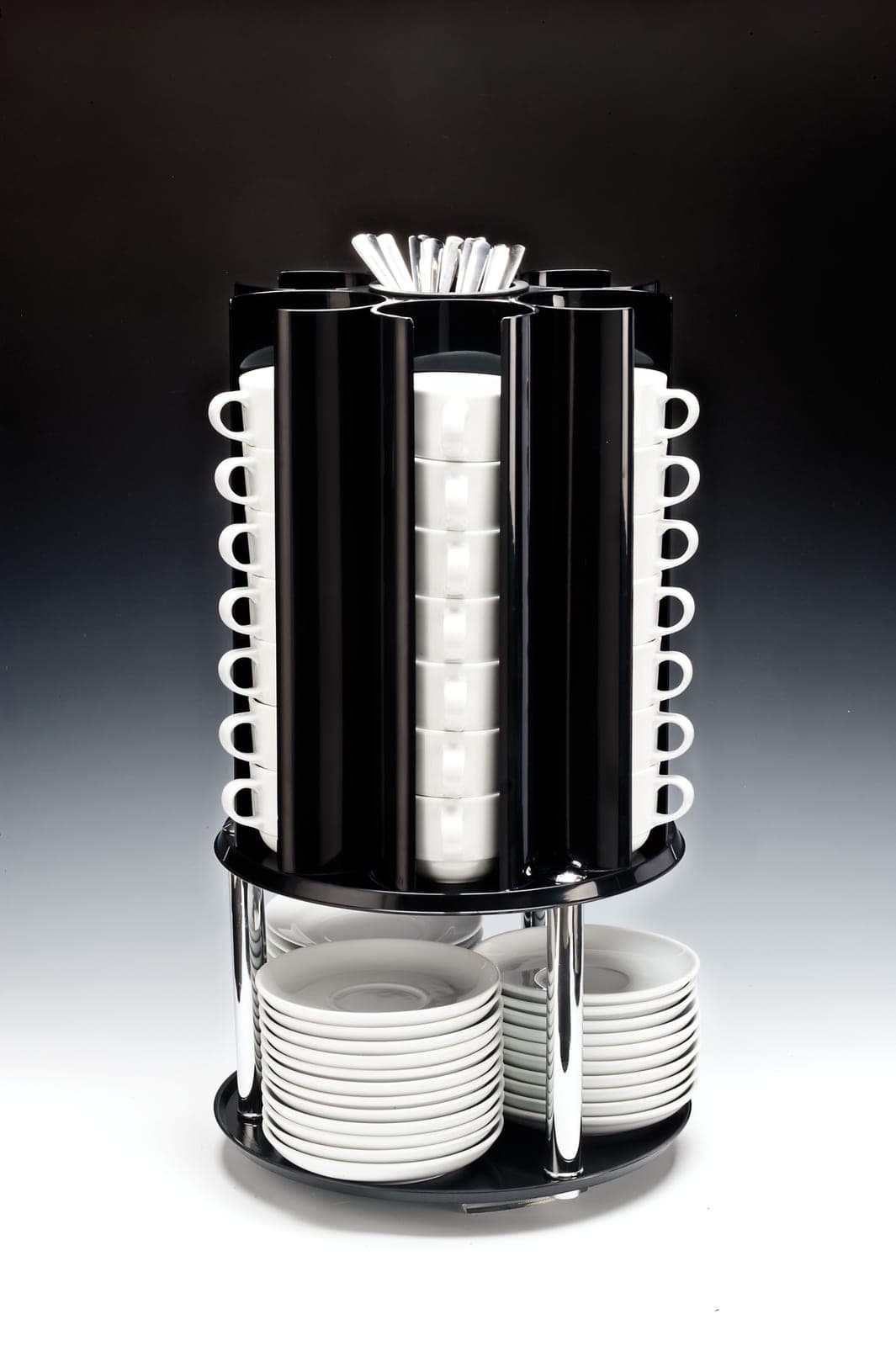 ABS DÖNER FİNCAN, TABAK,KAŞIK STANDI - Ø 30 x H: 55 cm