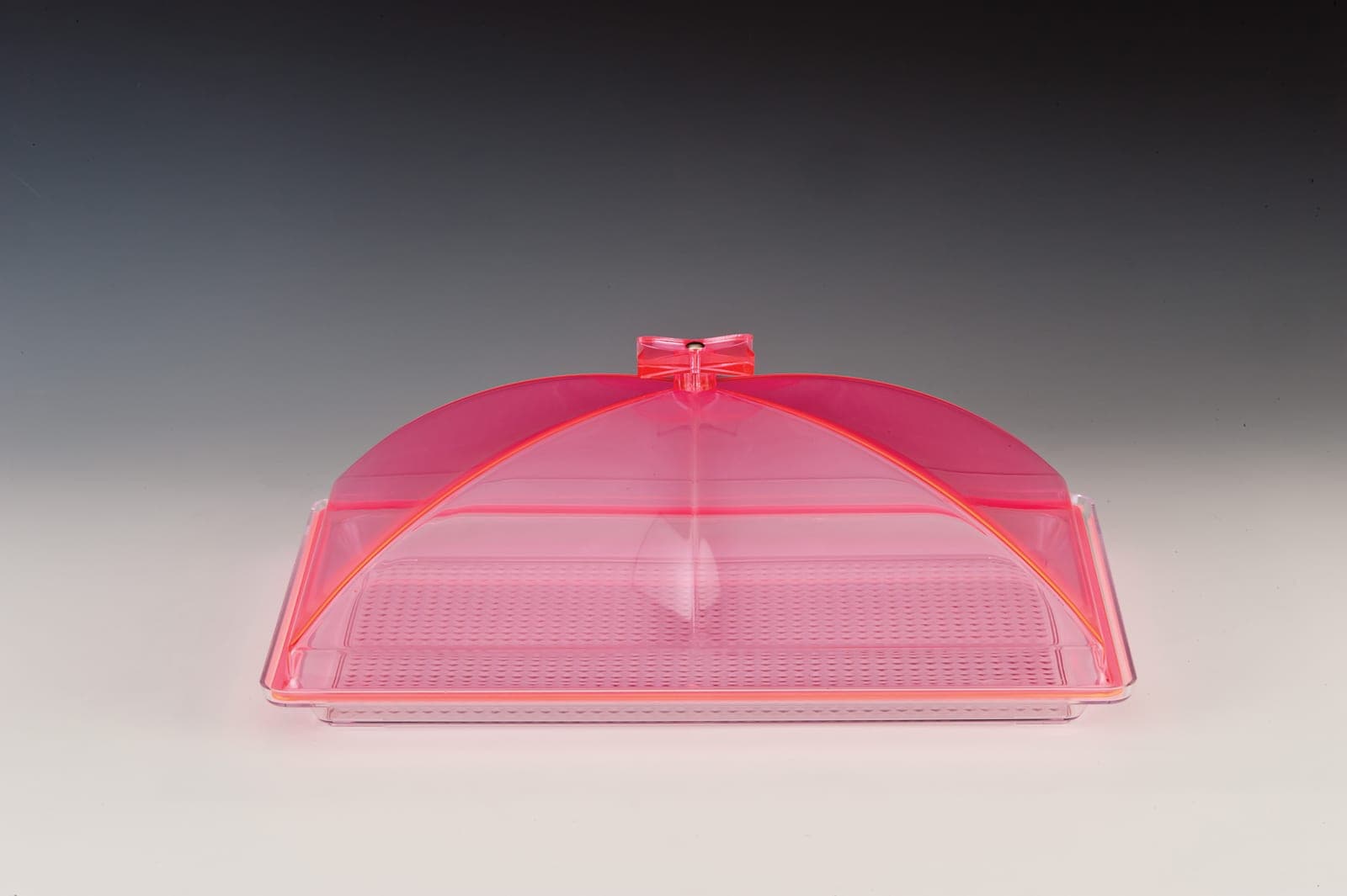 POLYCARBONAT TEPSİLİ, AKRİLİK KAPAKLI MUHAFAZA KABI / KÜÇÜK 28 x 43 cm