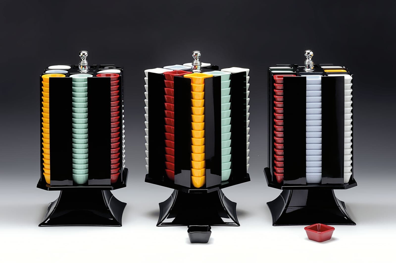 ABS DÖNER SOSLUK REÇELLİK STANDI - 20 x 20 x H: 42 cm