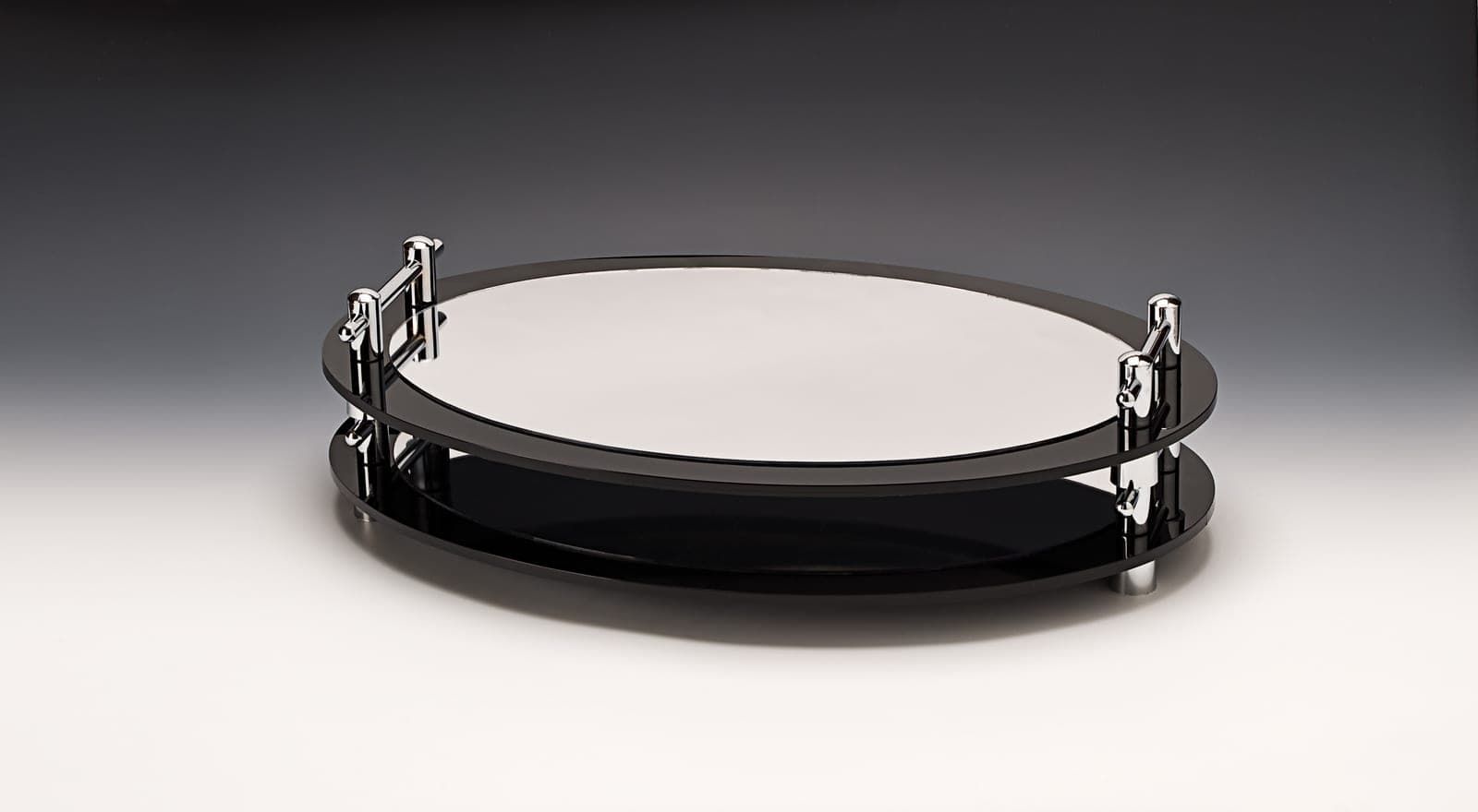 AYNALI TEŞHİR STANDI / OVAL 60 x 40 cm