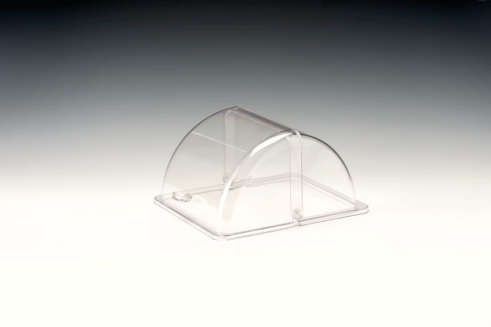POLYCARBONAT ROLLTOP KAPAK GN 1/2 27 x 33 cm
