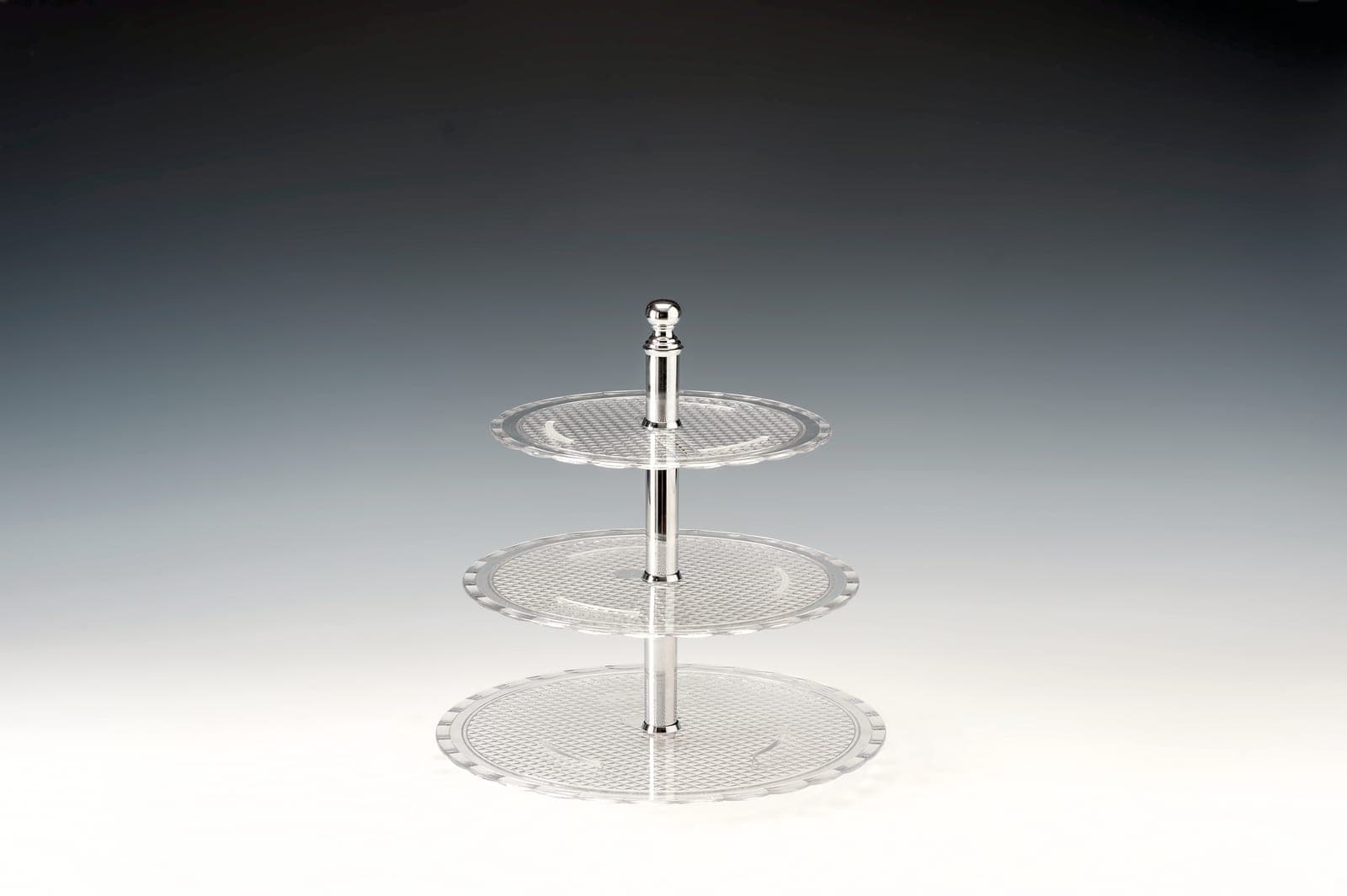 POLYCARBONAT TEŞHİR STANDI H:31 cm (Ø23-27-31 cm)
