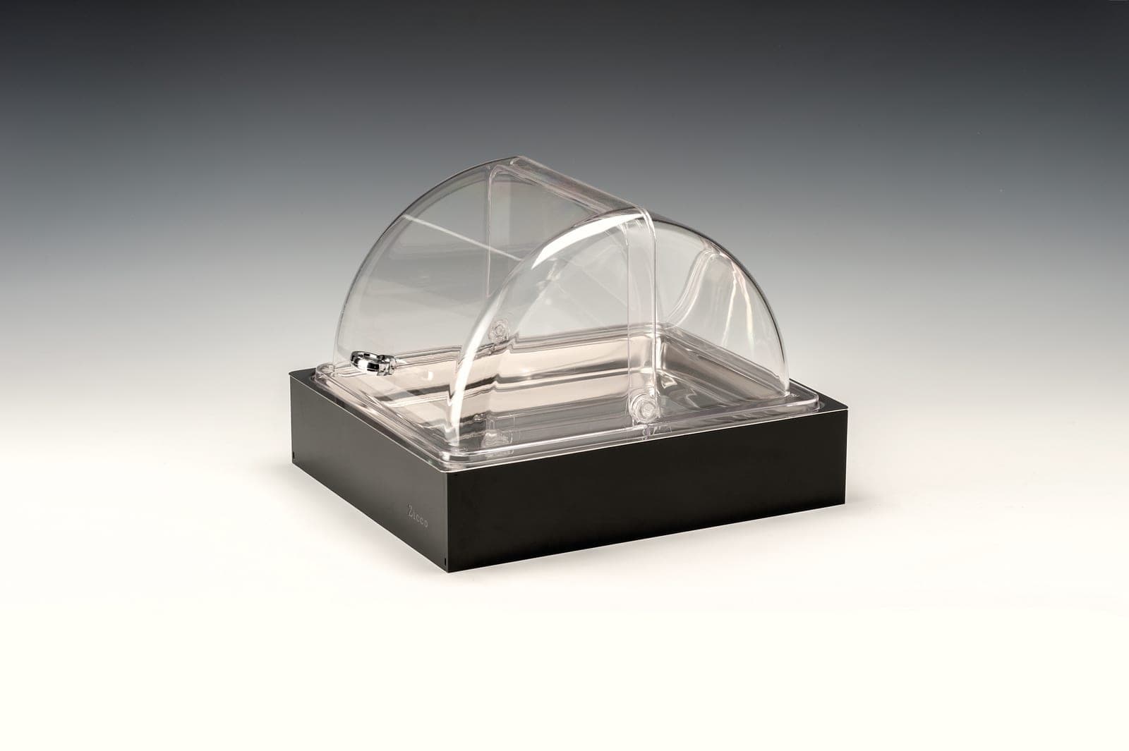 POLYCARBONAT ROLLTOP KAPAKLI SOĞUTUCULU TEŞHİR GN 1/2 30 x 36 x H: 25 cm