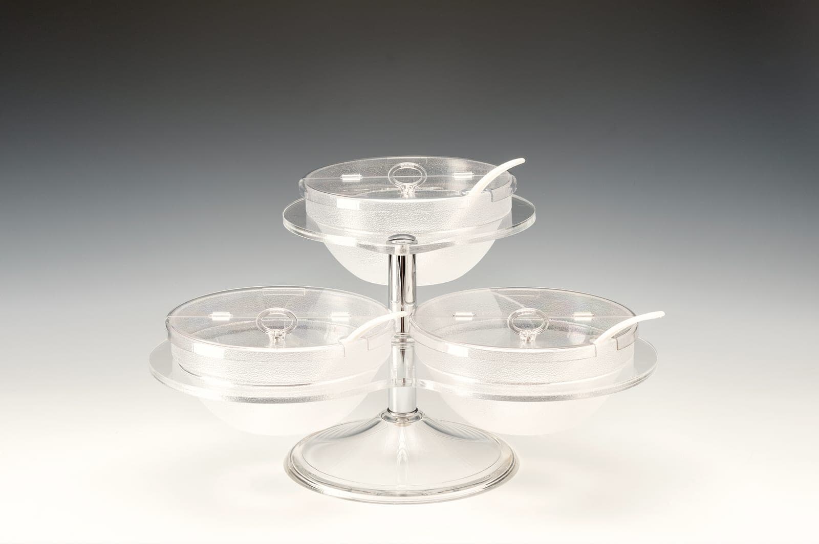 POLYCARBONAT KASELİ TEŞHİR STANDI - 54 x 50 x H: 30 cm