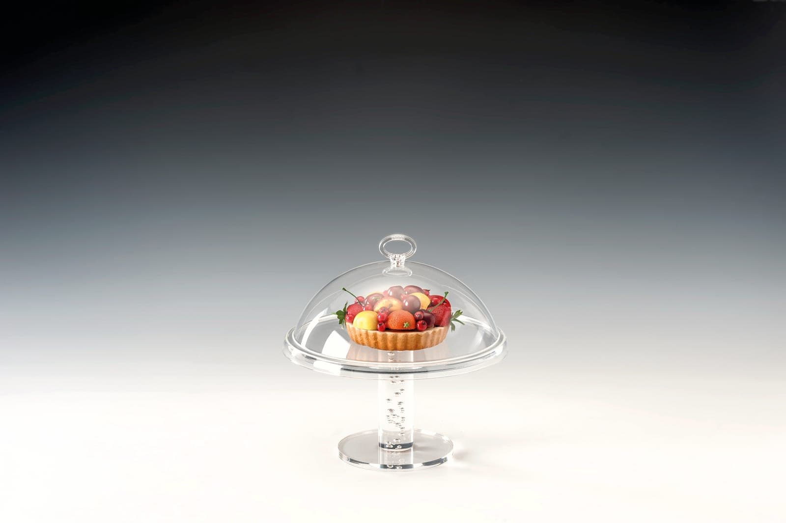 AKRİLİK KAPAKLI FANUS Ø 24 x H: 23 cm